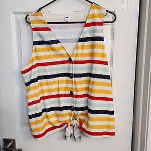 Beach ready! Tank top screams fun!